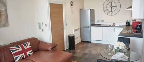 Televisie en een kantoor