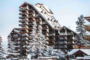 Exterior - 100m from ski slopes, 8th floor, balcony, parking, tv, ski locker, 30m², Pra Loup (Pra Loup)