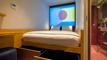 Habitación estándar | Ropa de cama de alta calidad y tabla de planchar con plancha