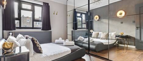 2 多间卧室、办公桌、熨斗/熨衣板、免费 WiFi