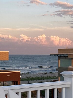Enjoy breathtaking ocean views from the balcony of this coastal retreat.
