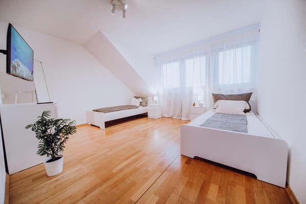 3 chambres, literie fournie