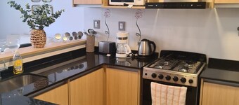 Moderno departamento con cochera y seguridad