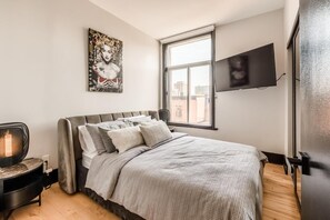 1 Schlafzimmer, Bügeleisen/Bügelbrett, kostenloses WLAN, Bettwäsche