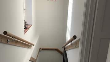 Handrails in stairways