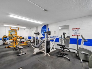 Fitness facility - 🍍Beautifully Decorated-Beachside Pool-Top of the Gulf 808 Gulf Coast Getaway🍍 (Panama City)