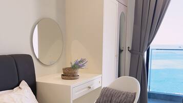 Family Room, Sea View | Individually decorated, individually furnished, desk, laptop workspace