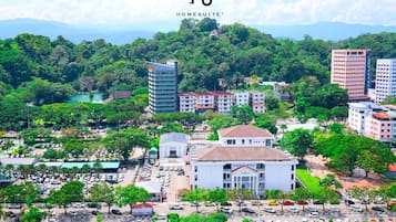 Appartement, vue ville | Vue de la chambre