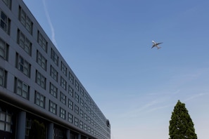 Blick von der Unterkunft