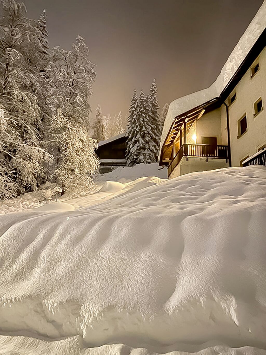 Outside View with home balcony