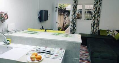 Whole apartment (Studio S+0) with green terrace ten minutes from the airport