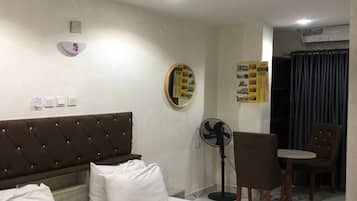 Premium bedding, individually decorated, individually furnished, desk