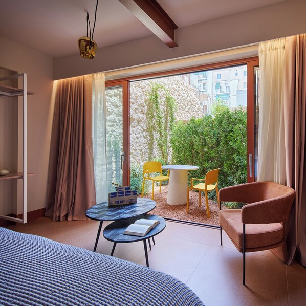 Superior kamer, 1 twee- of 2 eenpersoonsbedden | Uitzicht op de tuin