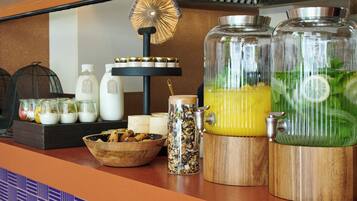 Petit déjeuner buffet compris tous les jours