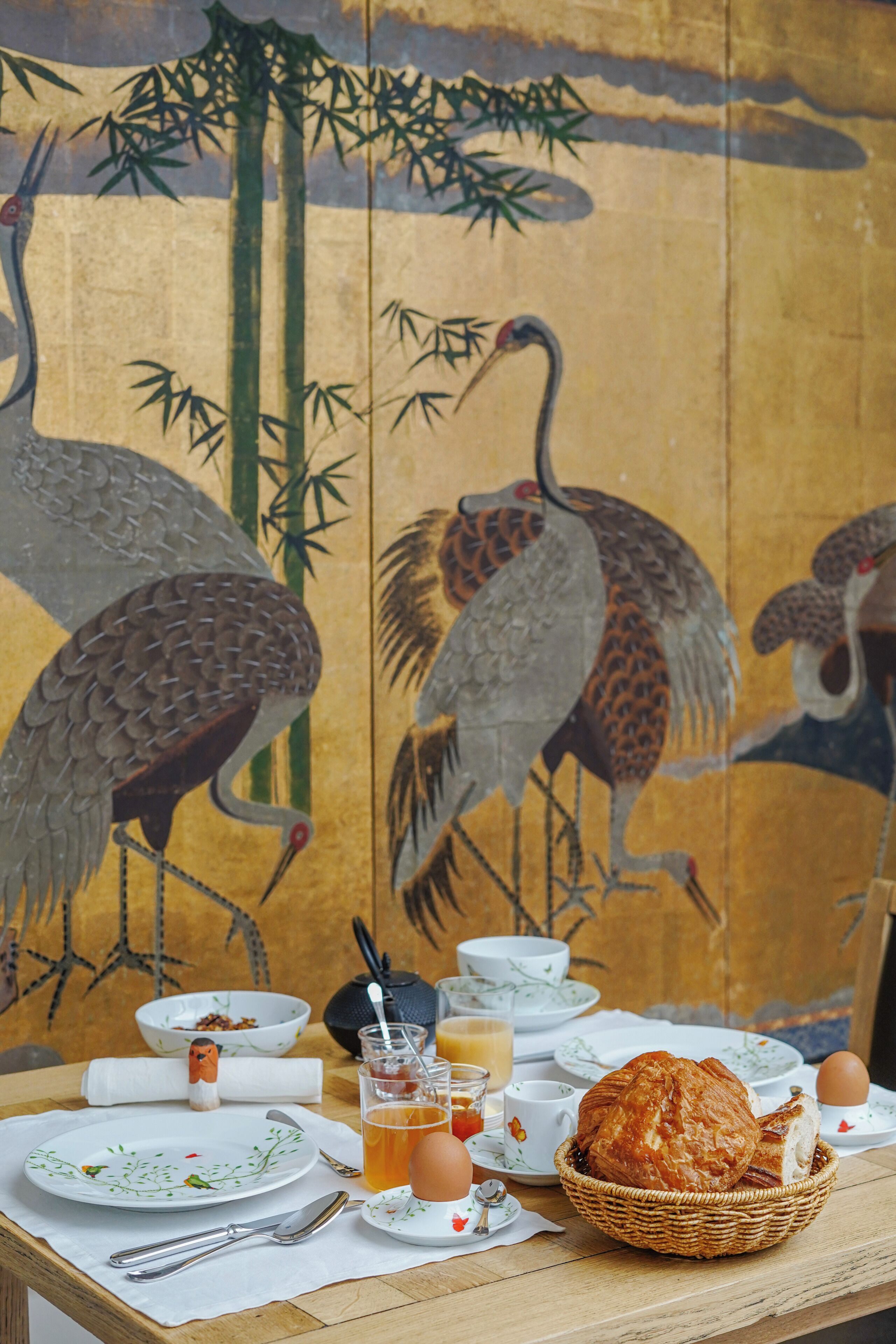 Petit déjeuner servi tous les jours en supplément