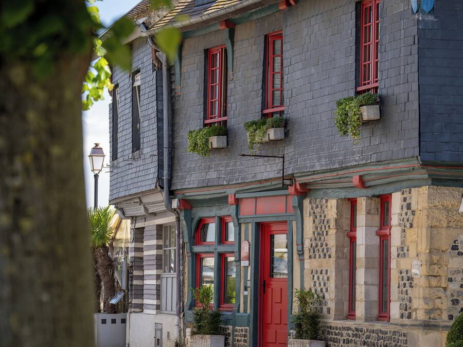 Voorkant van accommodatie