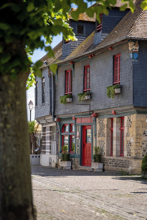 Fassade der Unterkunft