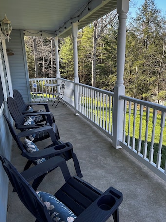Property grounds. Located close to all the local attractions in a peaceful mountain setting!