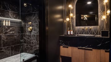 The Two-Story Irving Gill Penthouse | Bathroom