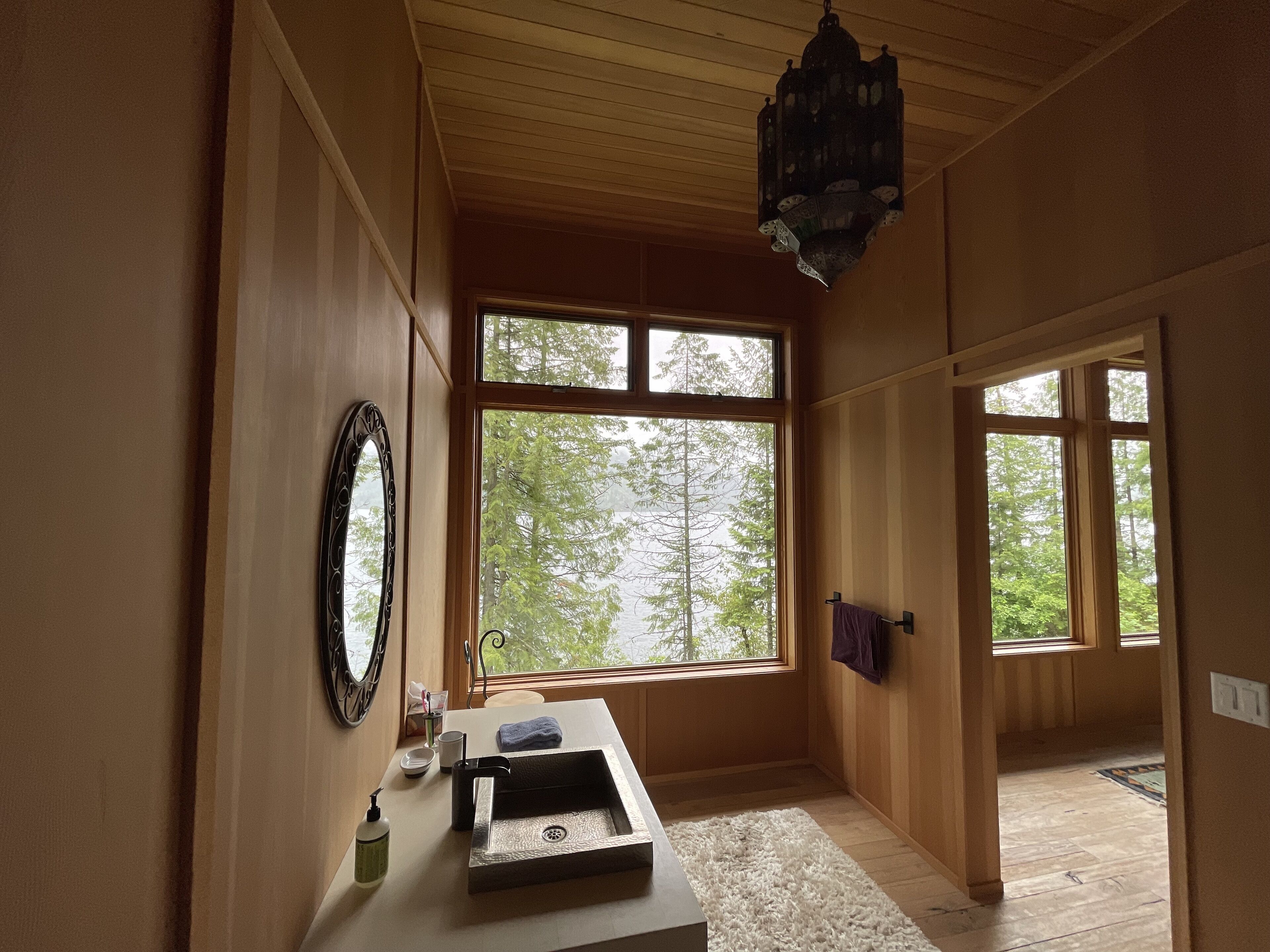 Lake Front, Boat Access only house on private acreage