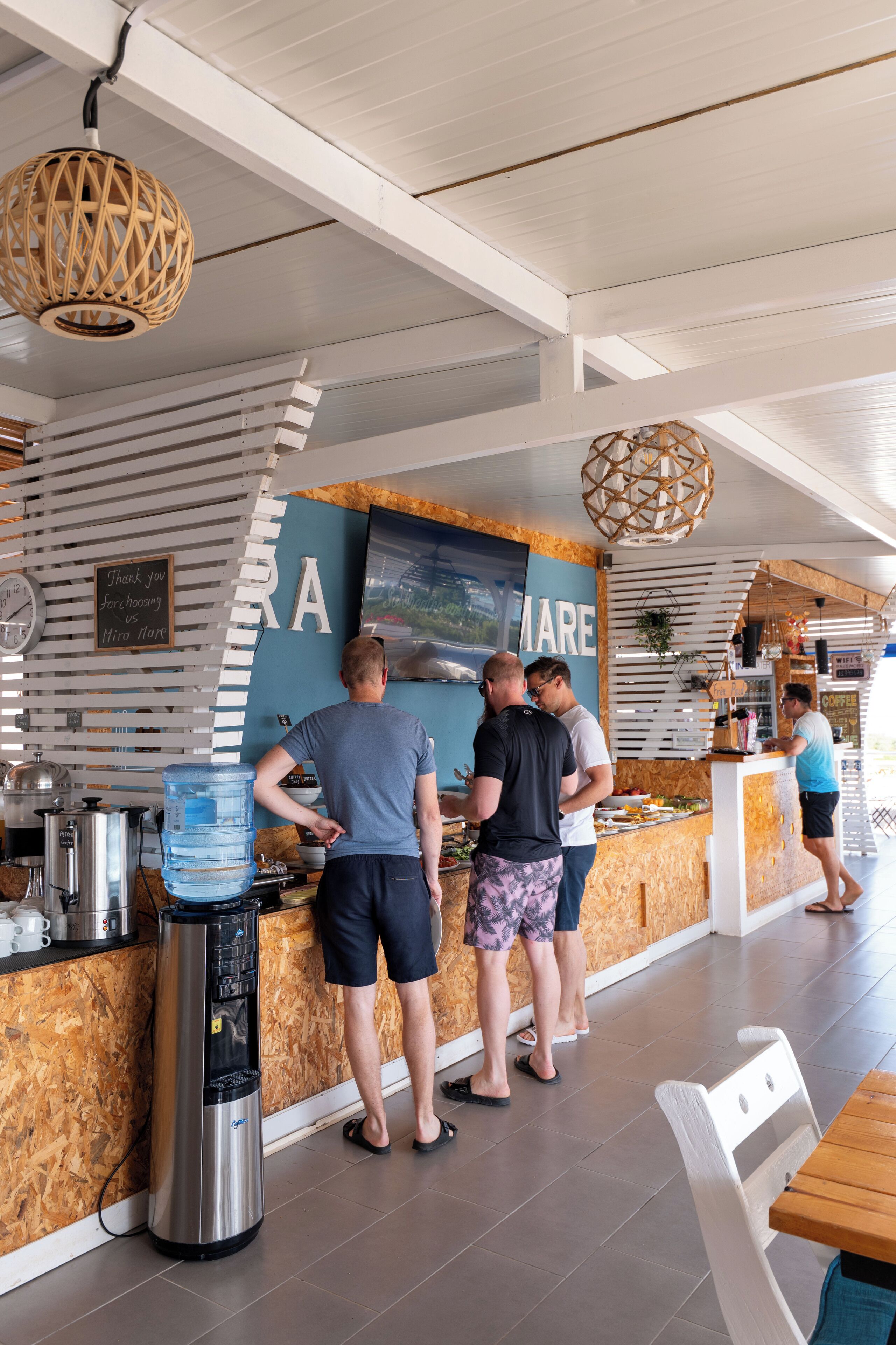 Frokostbuffé er inkludert hver dag