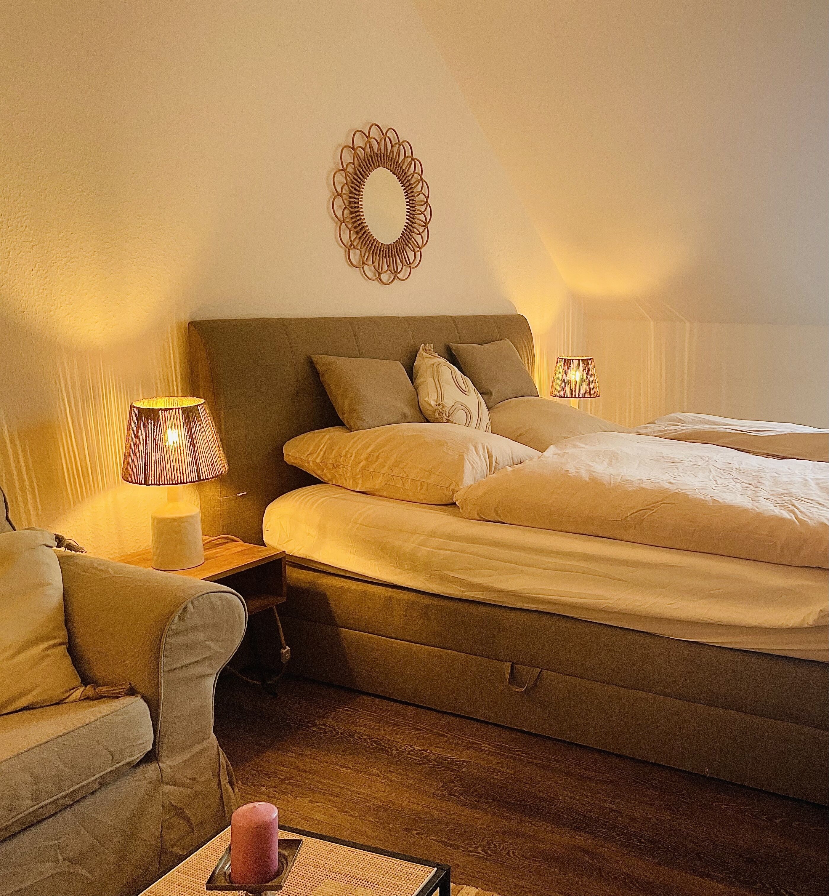 Idyllic high-quality furnished holiday apartment on a farm