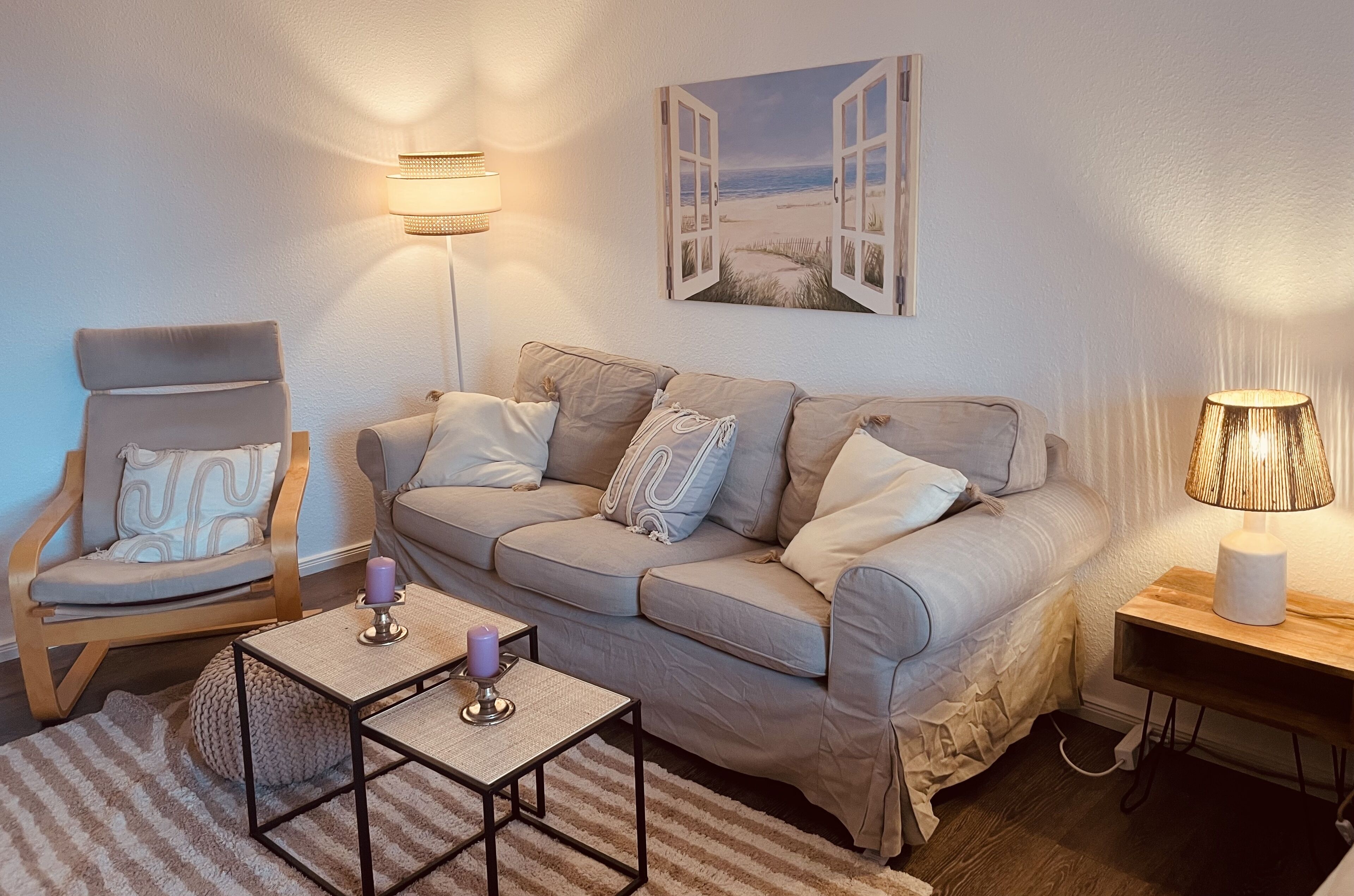 Idyllic high-quality furnished holiday apartment on a farm