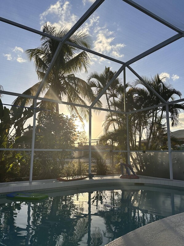 Piscine chauffée