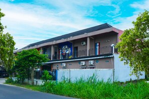 Fassade der Unterkunft