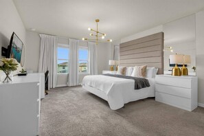 5 bedrooms, travel cot, WiFi, bed sheets