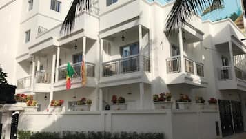 Fachada da propriedade