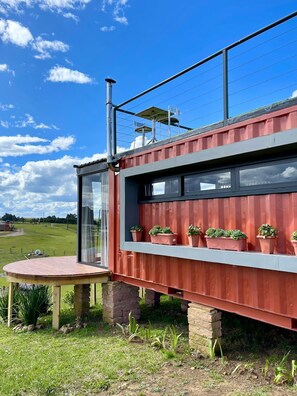 Fassade der Unterkunft