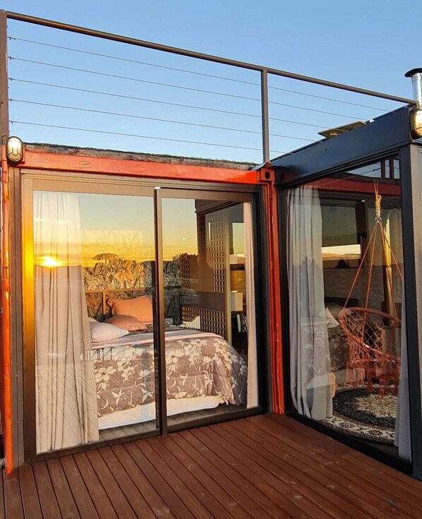 Ferienhütte | Terrasse/Patio