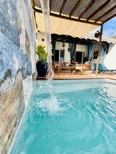 Zandoli, swimming pool, sea view, peaceful, garden