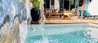 Zandoli, swimming pool, sea view, peaceful, garden