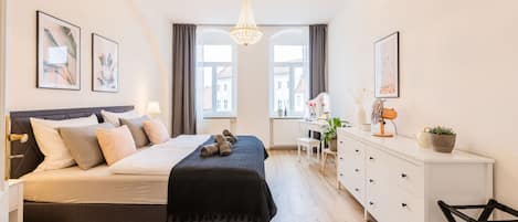 1 chambre, fer et planche à repasser, lit parapluie, Wi-Fi gratuit