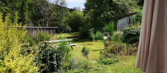 Large family lodge 15 pers. in the green