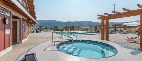 Beheizter Pool