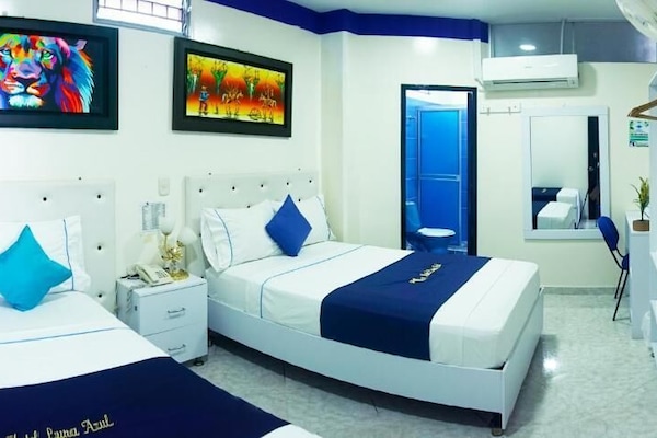 Executive Room, 2 Double Beds | Egyptian cotton sheets, premium bedding, desk, laptop workspace