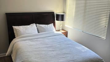 3 bedrooms, in-room safe, iron/ironing board, free WiFi