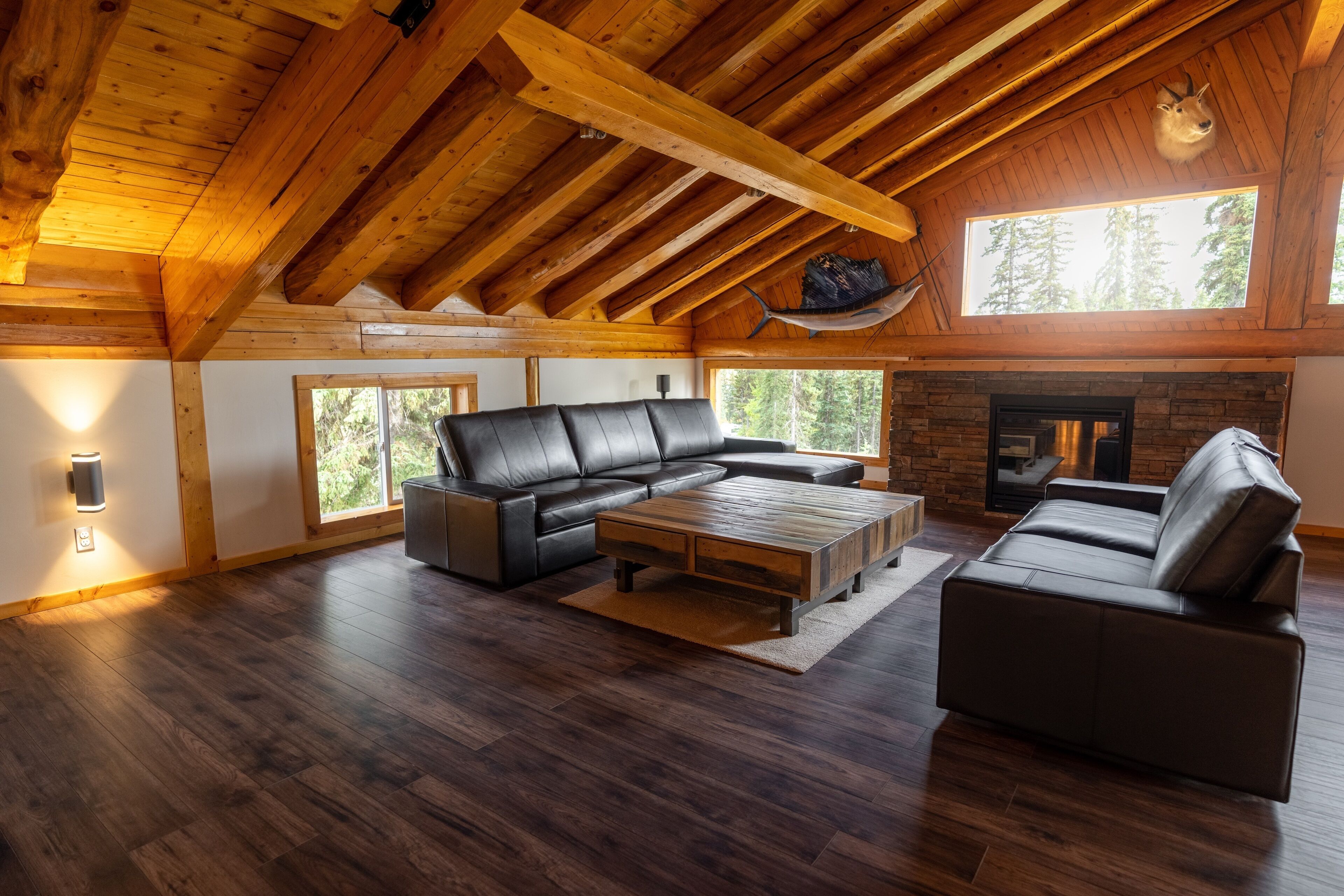 Coin salon dans le hall