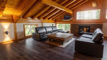 Coin salon dans le hall