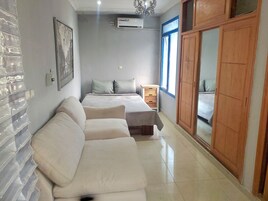 Signature Penthouse | Individually decorated, individually furnished, blackout drapes