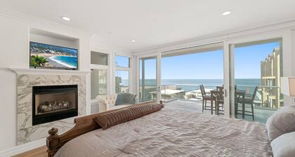 Stunning ocean view home off Gaviota Dr in Laguna just a stones throw from beach
