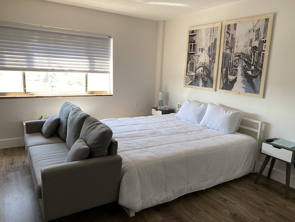 1 habitación, wifi gratis y ropa de cama