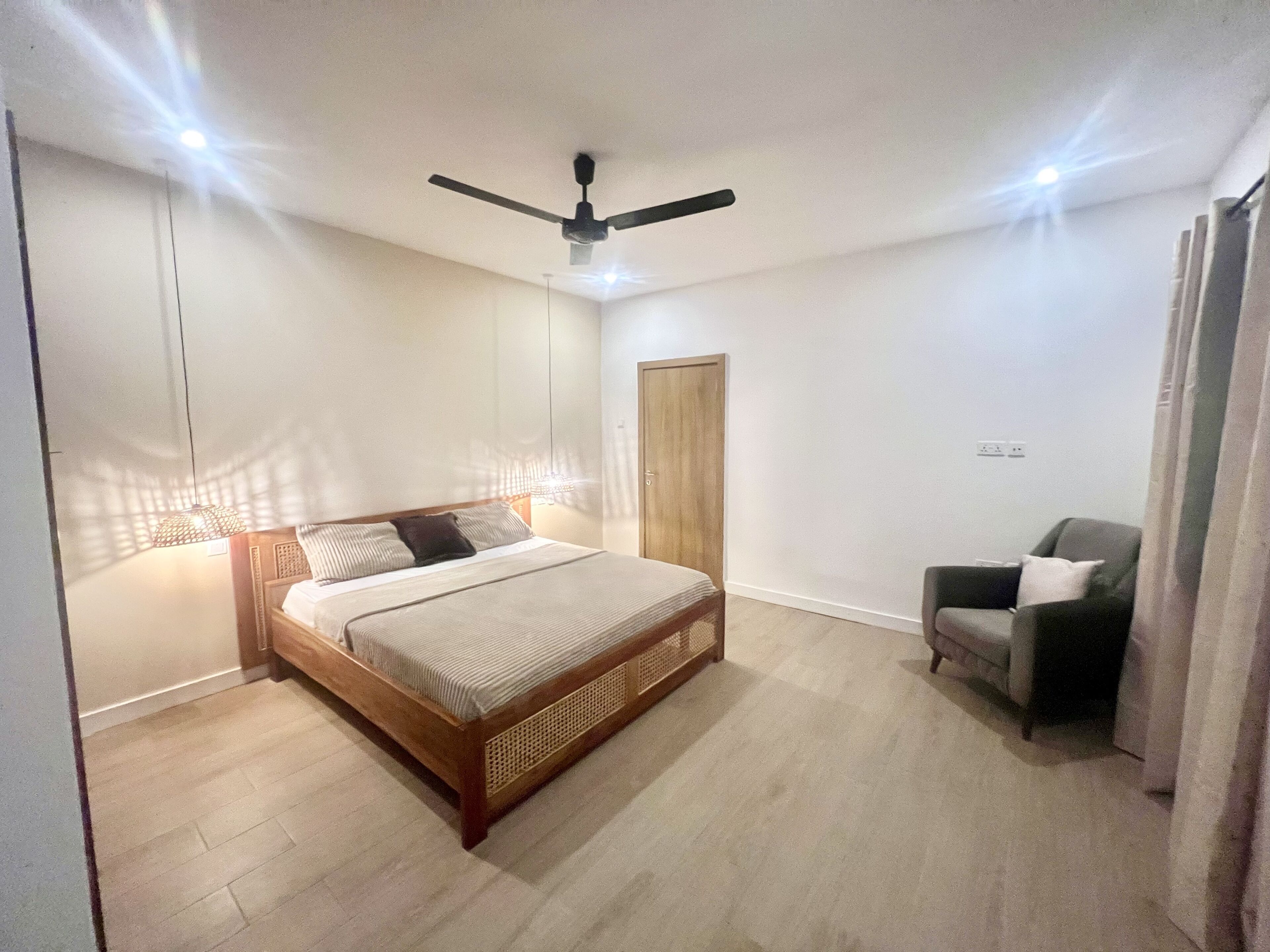 3 bedrooms, iron/ironing board, free WiFi, bed sheets