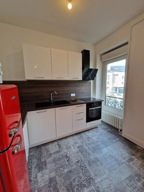 Fridge, microwave, oven, dishwasher - Typical Mans house, renovated, quiet, with exterior - In the centre - 8 places (Le Mans)