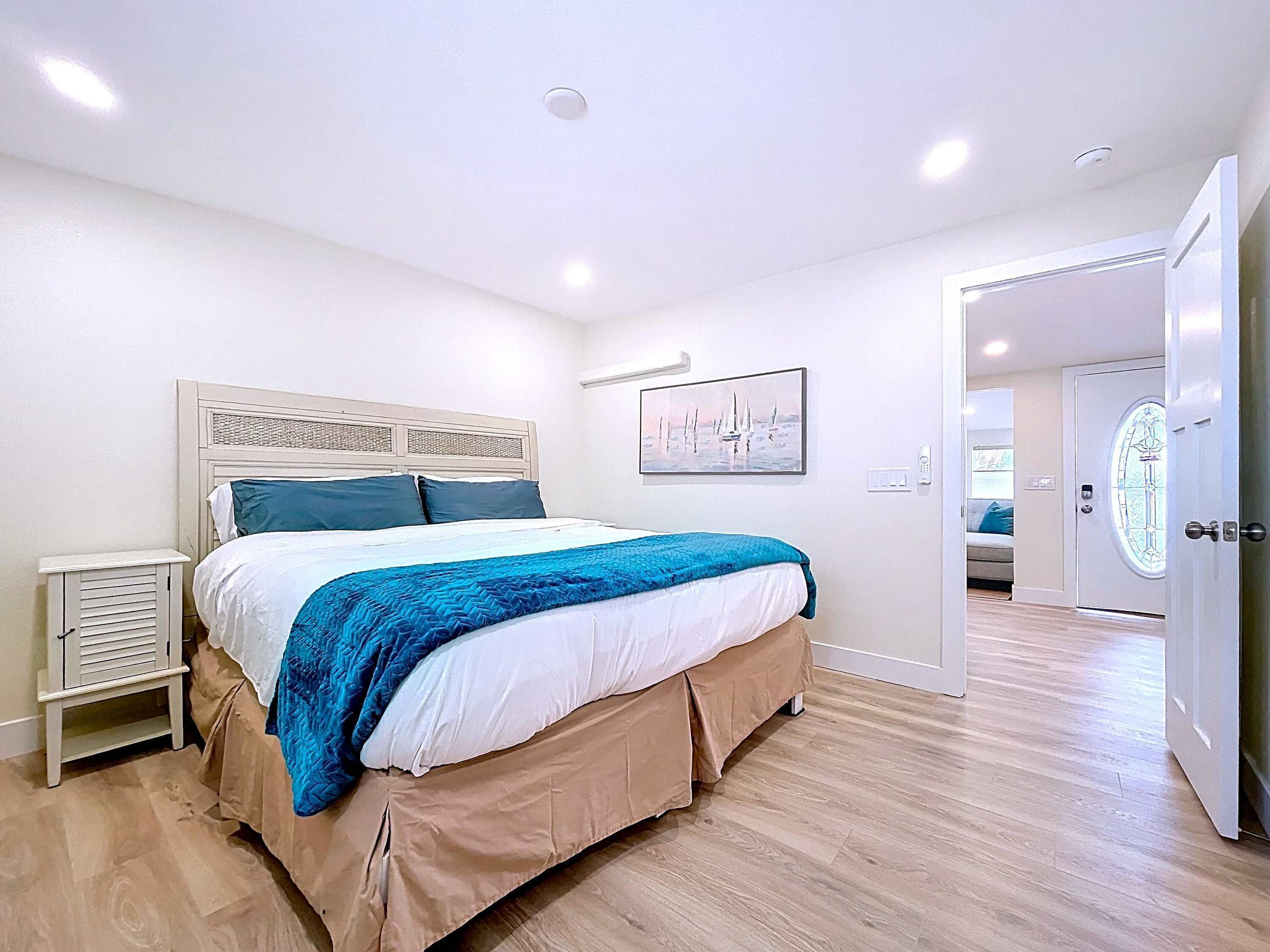 1 室のベッドルーム、アイロン / アイロン台、WiFi、ベッドシーツ