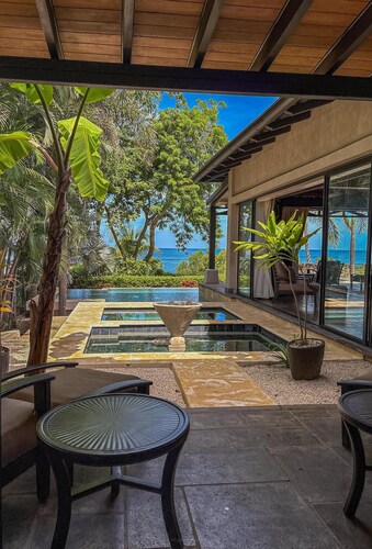 Casa Fuente Beachfront Villa in Playa Langosta Tamarindo.