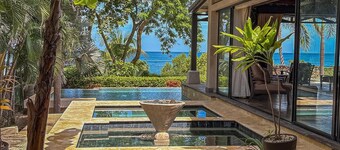 Casa Fuente Beachfront Villa in Playa Langosta Tamarindo.